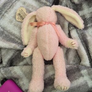 Ty Pink and Cream Stuffed Bunny Strawberry